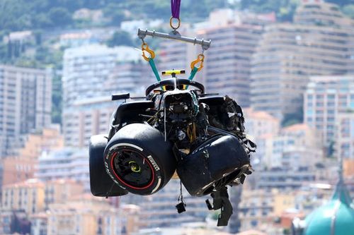Un fotógrafo resultó herido en el accidente de Checo Pérez en Mónaco
