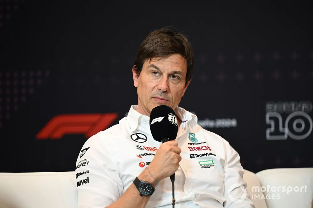 Press Conference
Toto Wolff, Team Principal and CEO, Mercedes-AMG F1 Team