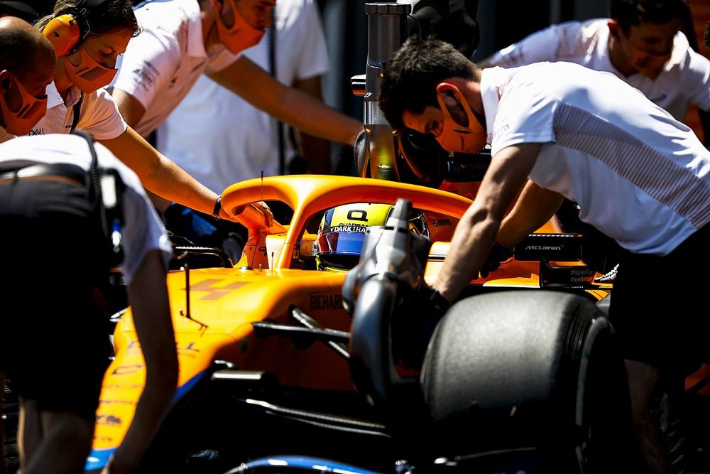 Lando Norris, McLaren MCL35M