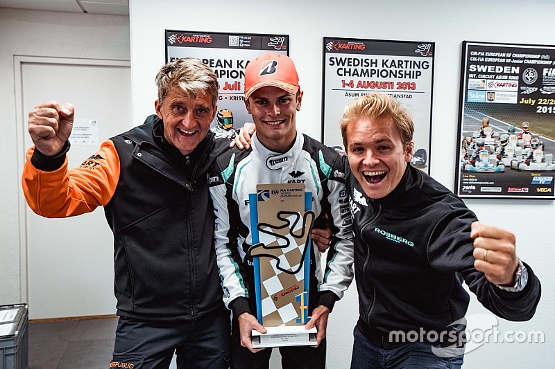 Rosberg mène un de ses protégés au titre mondial