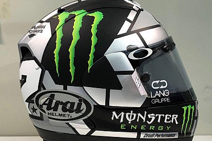 Viñales présente son nouveau casque pour la saison 2019