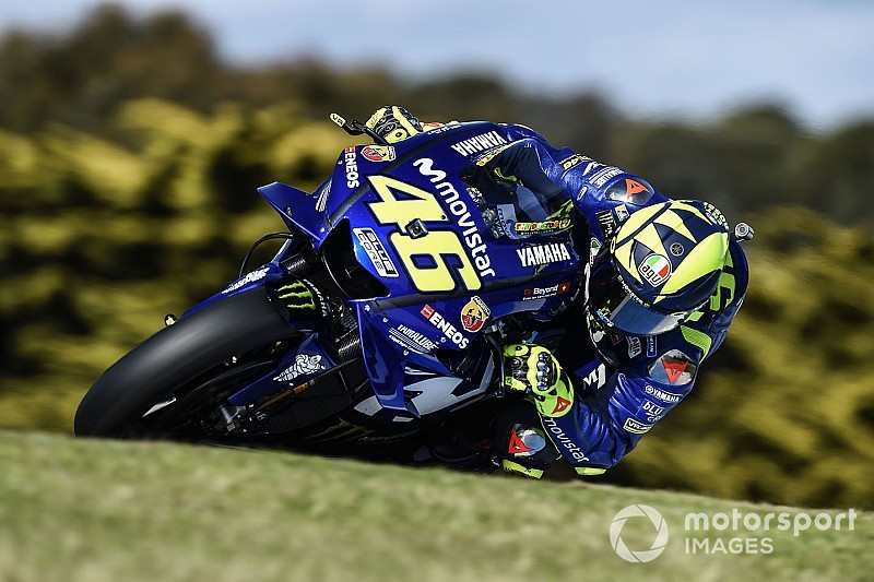 Septième, Rossi pense qu'il aurait fait mieux sans la pluie