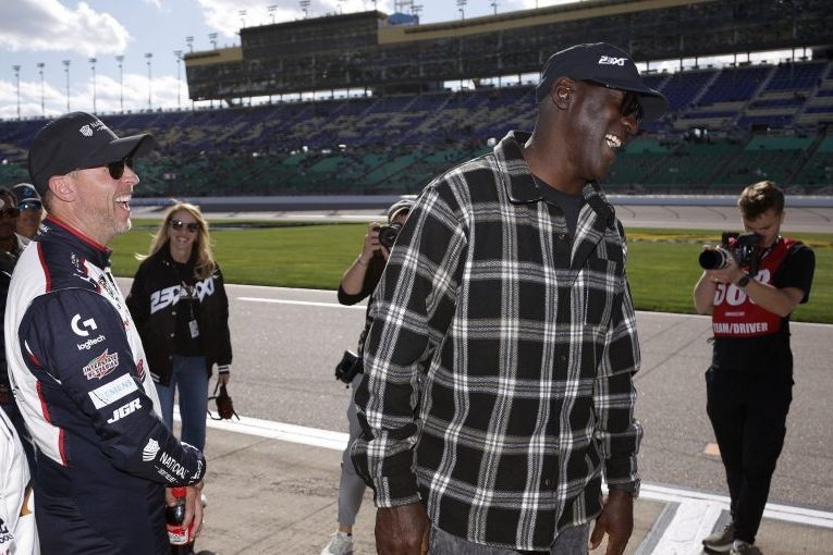 Denny Hamlin says Michael Jordan is finding out 