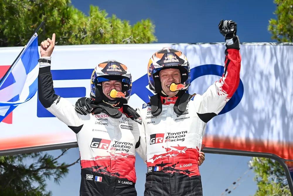 Sebastien Ogier, Vincent Landais, Toyota Gazoo Racing WRT Toyota GR Yaris Rally1