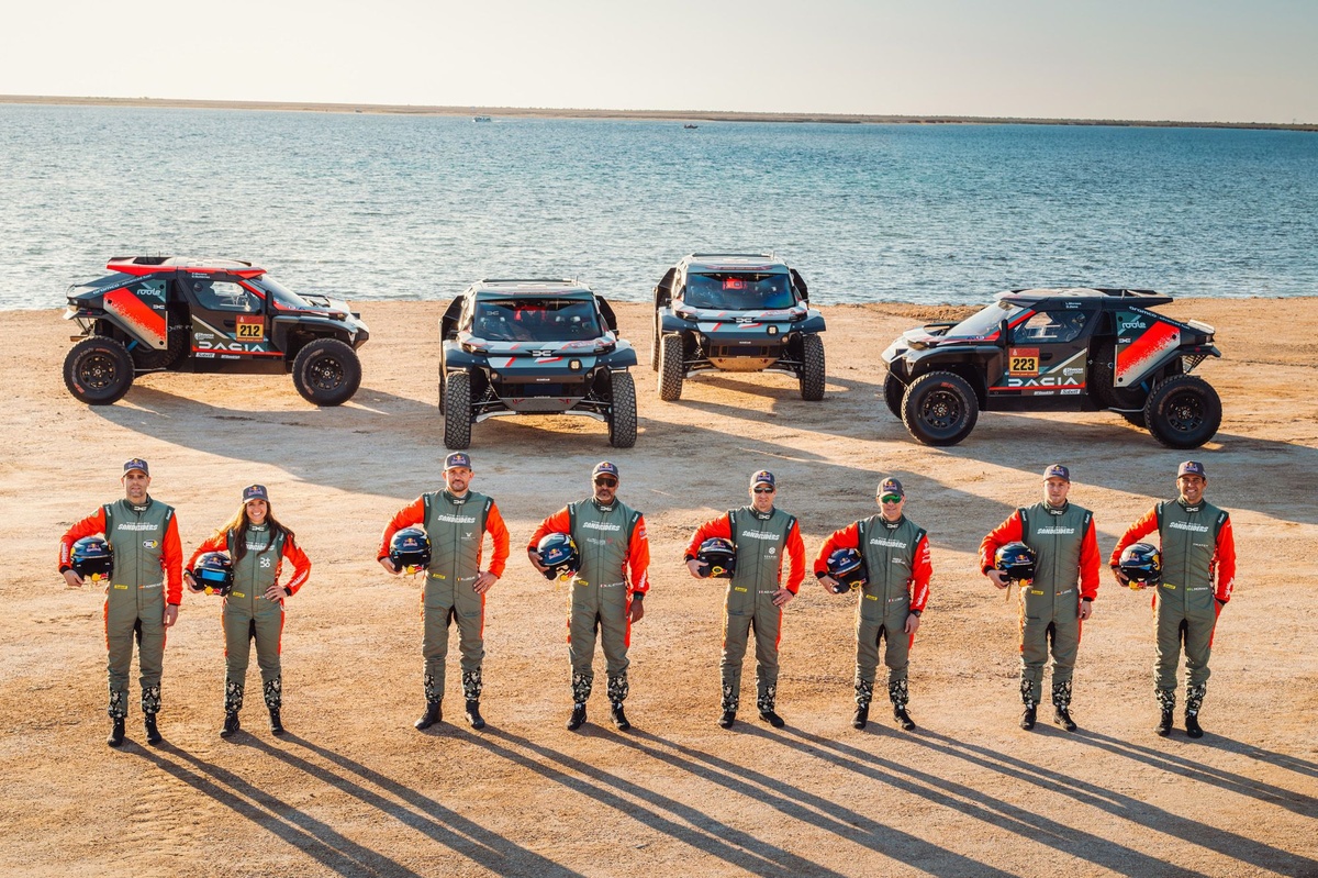 Los pilotos de DACIA Sandriders afrontan el Dakar con confianza