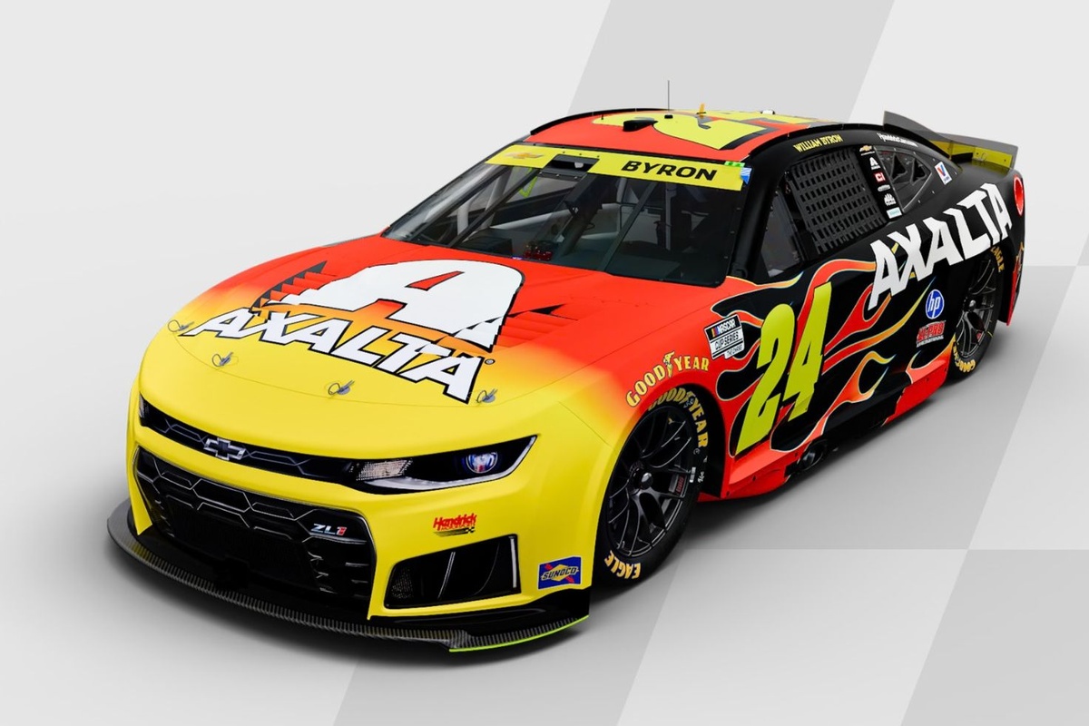 William Byron to Honor Jeff Gordon with Throwback Paint Scheme at Phoenix