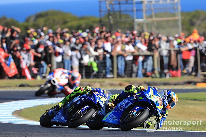 Rins admits race was