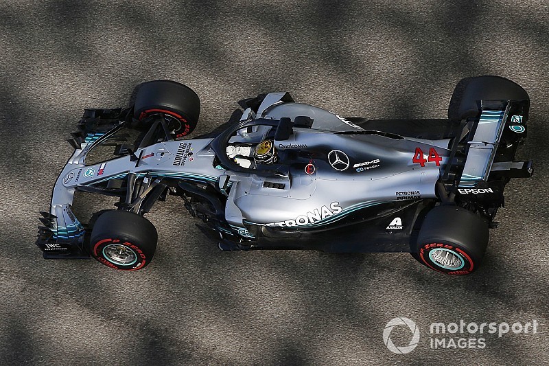 Hamilton userà il numero 1 del campione del mondo sul muso della sua Mercedes ad Abu Dhabi!