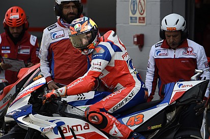 Miller a encore fait le show en slicks sur piste mouillée !