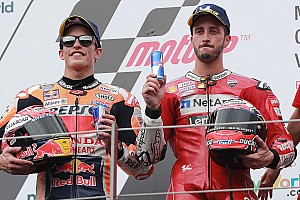 Dovizioso no esperaba que Márquez renueve con Honda