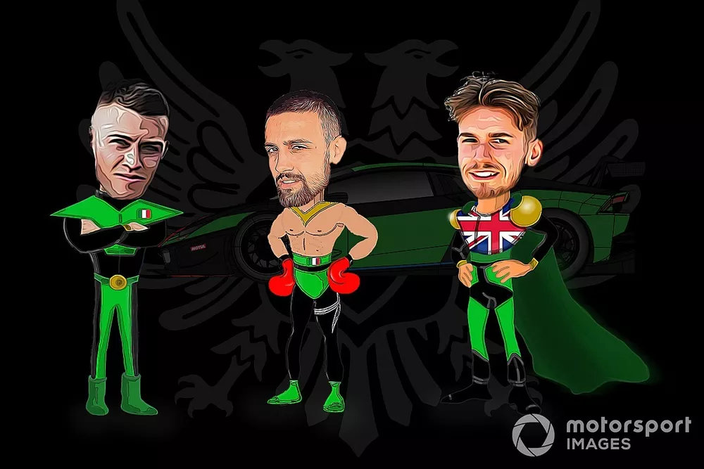 Andrea Amici, Alberto Di Folco, Stuart Middleton, Imperiale Racing