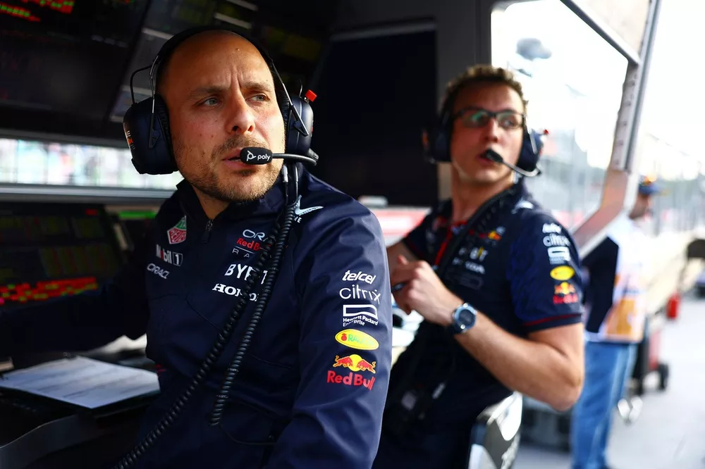 Gianpiero Lambiase, Red Bull Racing race engineer