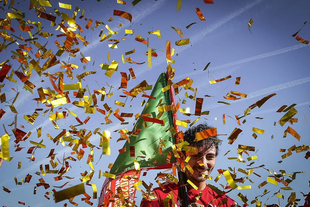 Francesco Bagnaia, Ducati Team, est le Champion du monde 2022