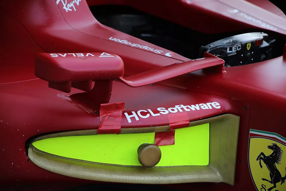 Ferrari F1-75 dettaglio tecnico