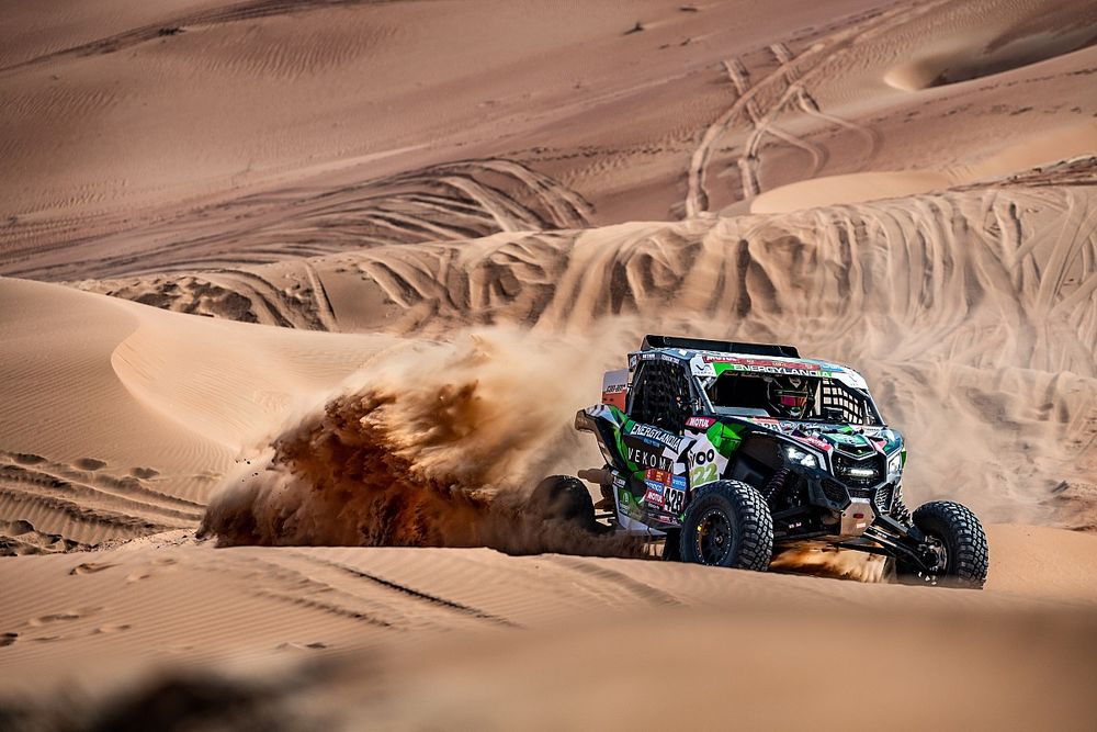 #428 Cobant-Energylandia Rally Team BRP: Eryk Goczal, Oriol Mena