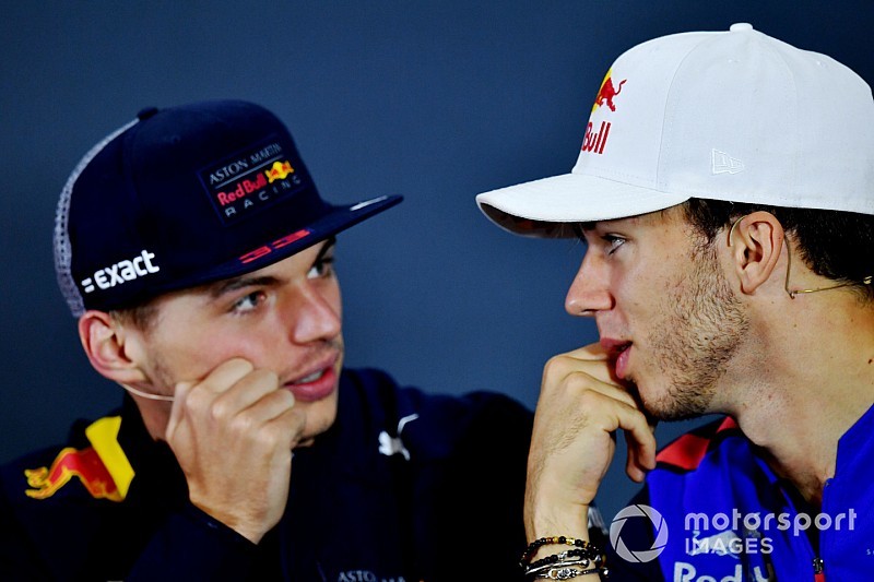 Gasly diz que Verstappen é a
