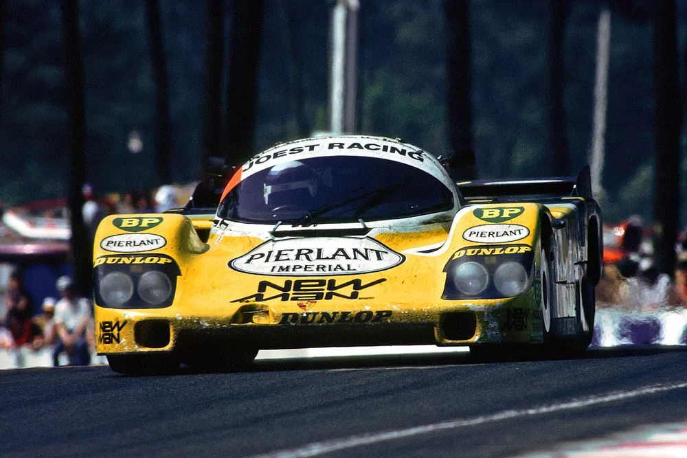Henri Pescarolo, Klaus Ludwig, Stefan Johansson, Porsche 956, Le Mans 1984