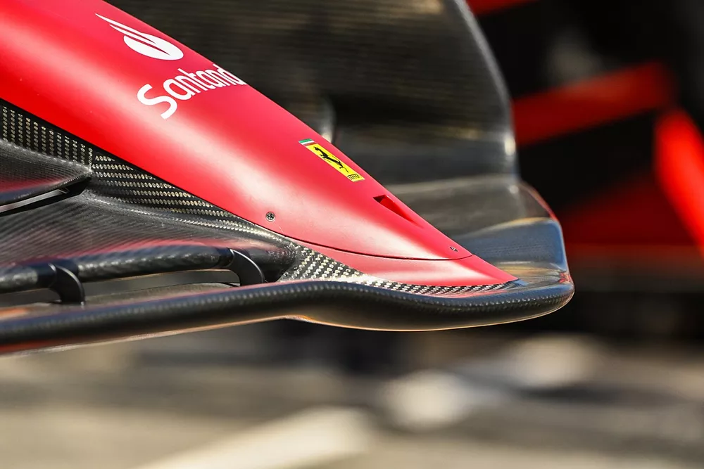 Ferrari nose detail