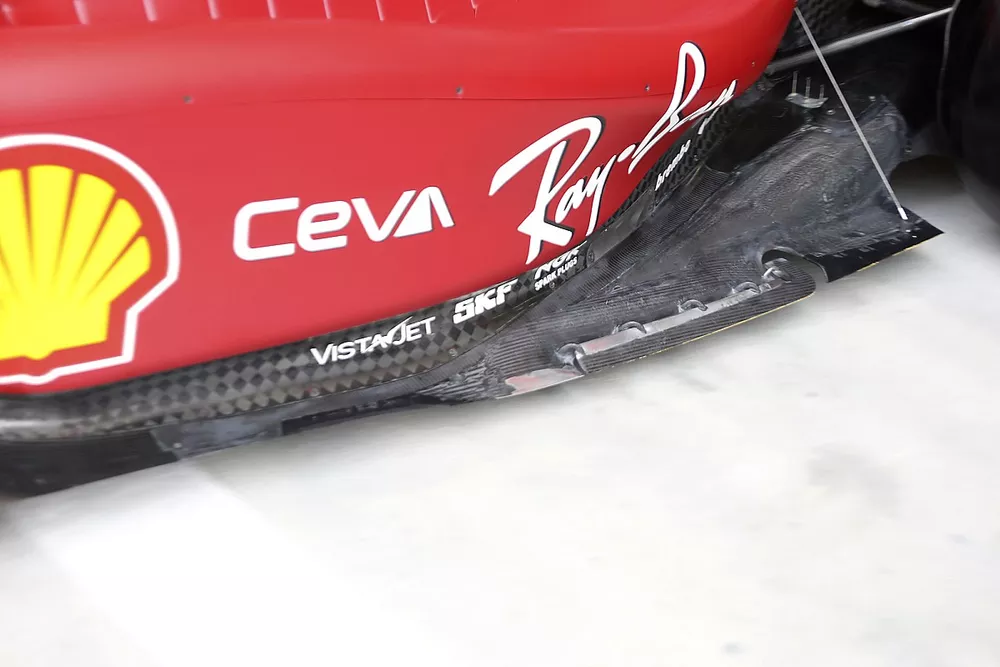 Plancher de la Ferrari F1-75