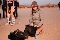 Cristina Gutiérrez, al no poder apretar en el Dakar: "Me da un poco de rabia"