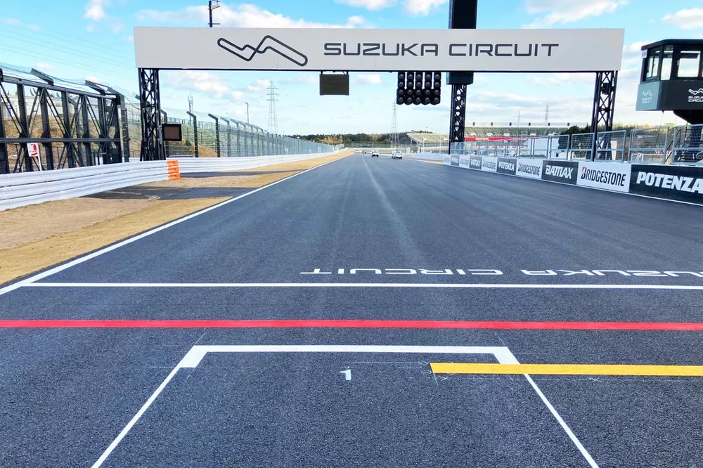Detalles de la pista de Suzuka