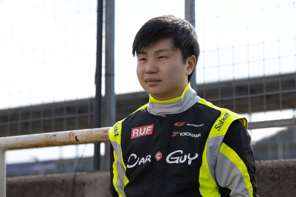 Rikuto Kobayashi, #7 CARGUY Ferrari 296 GT3