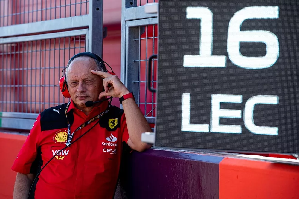 Frederic Vasseur, directeur de la Scuderia Ferrari