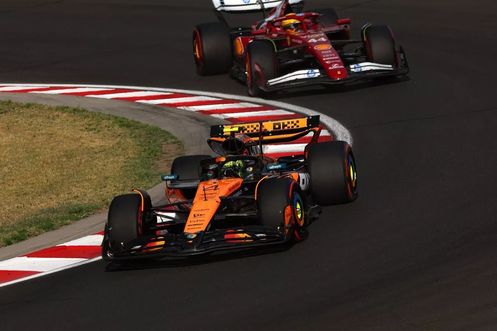 Lewis Hamilton, Ferrari, Lando Norris, McLaren