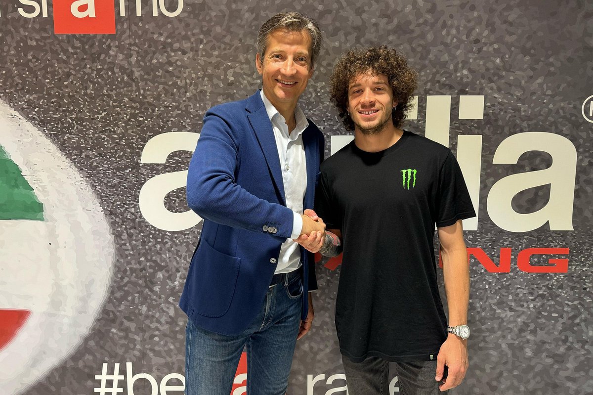 MotoGP】アプリリア、マルコ・ベッツェッキと複数年契約。2025年