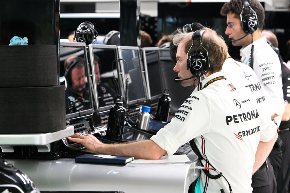 Marcus Dudley, ingeniero de carrera de Mercedes-AMG F1 Team