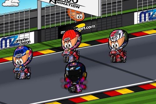 V&iacute;deo: el GP de Alemania de MotoGP, por MiniBikers