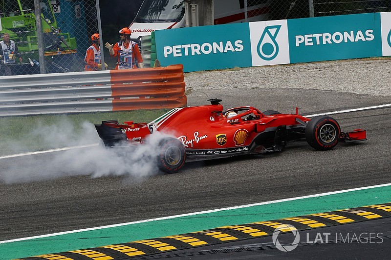 Fotostrecke: Der Vettel-Hamilton-Crash in Monza