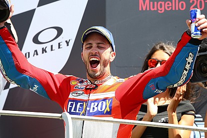 Dovizioso n'a réalisé que dans le dernier virage qu'il allait gagner
