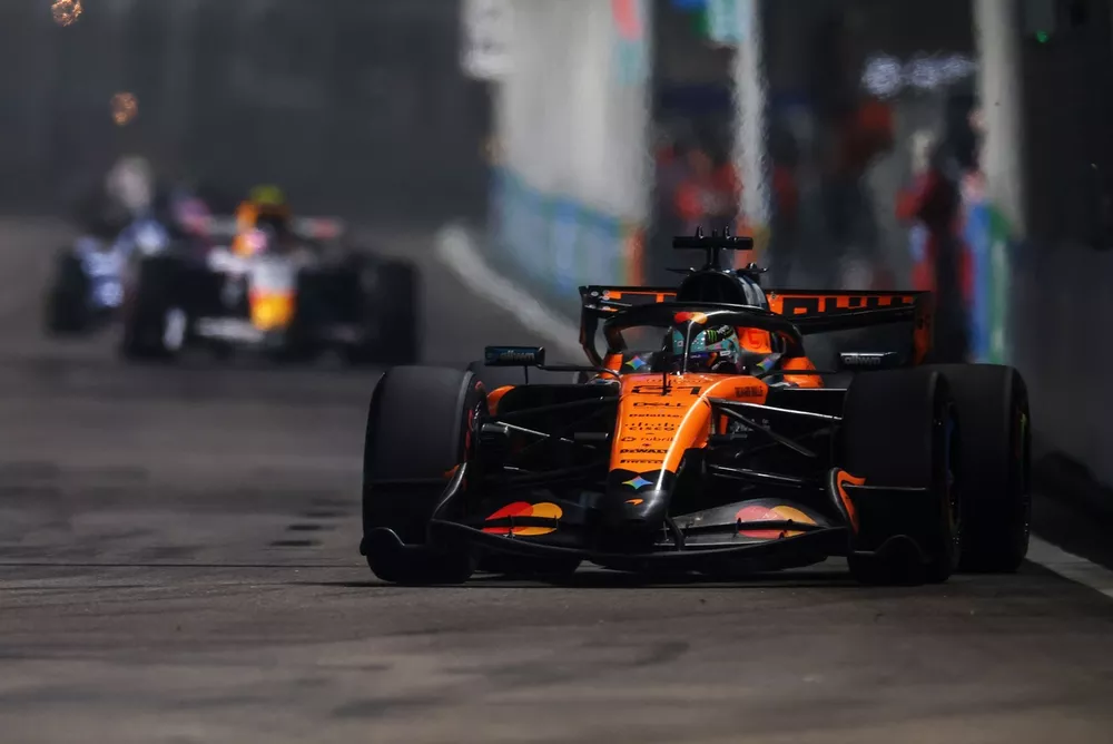 Oscar Piastri on his Singapore puncture: “Ironically, it probably helped”