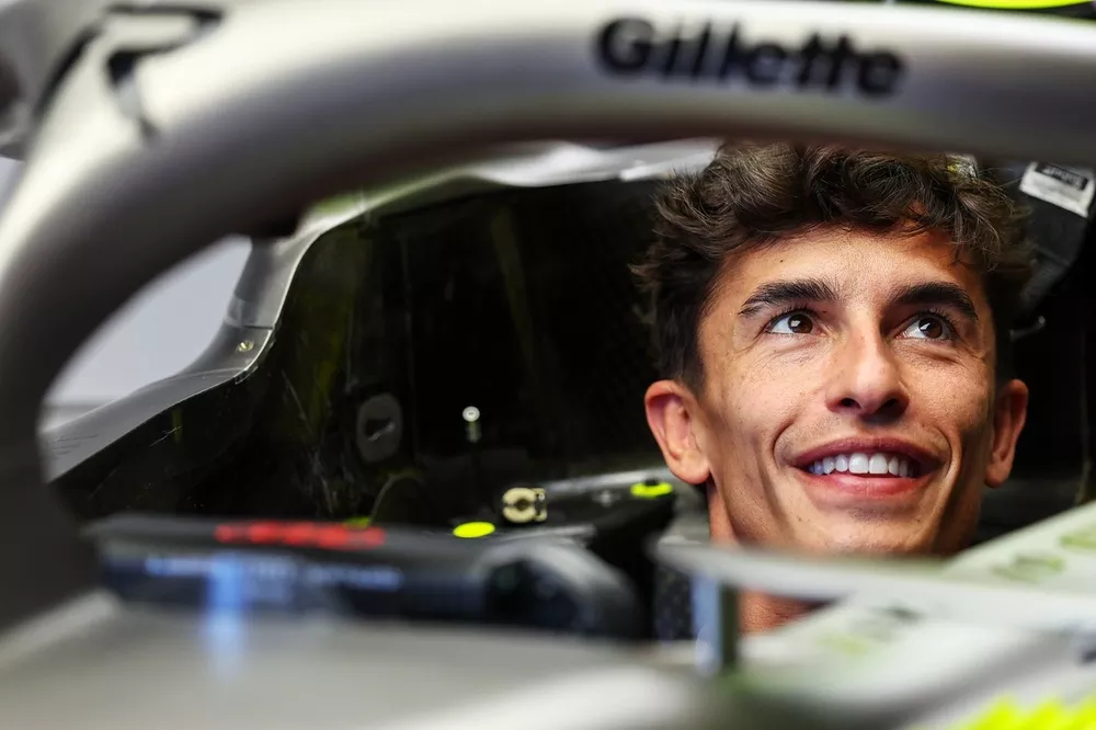 Marc Marquez in  Audi F1 Team