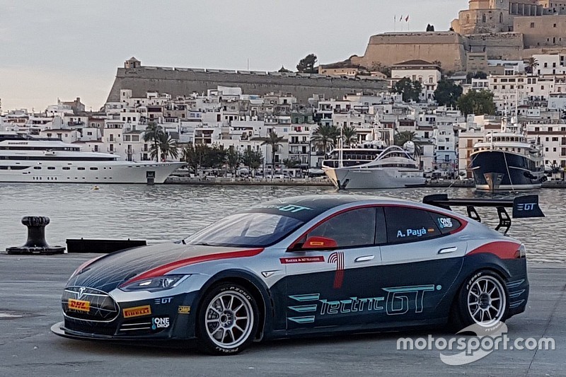 Dit is de raceversie van de Tesla Model S