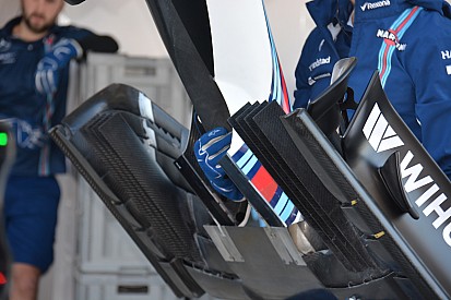 Williams: c'è una nuova ala anteriore sulla FW38