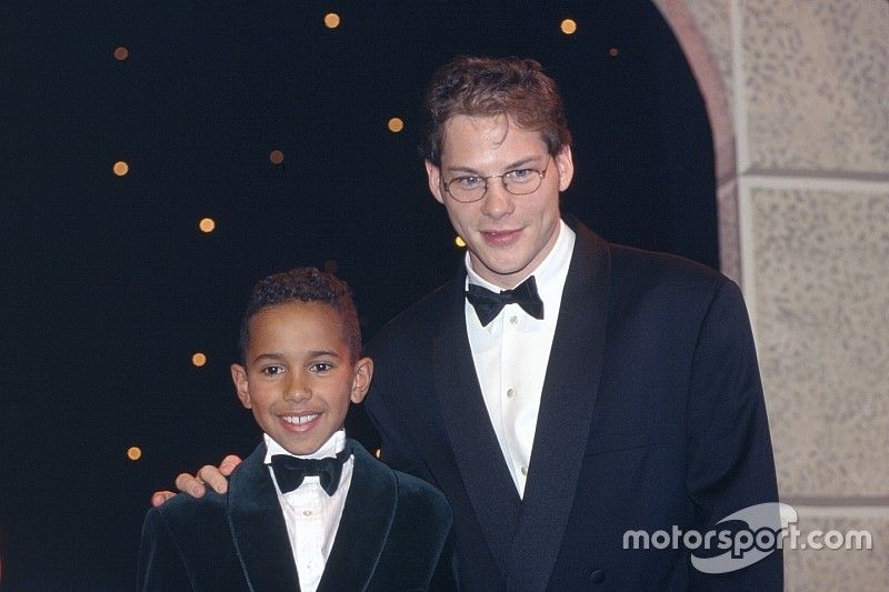 Lewis Hamilton and Jacques Villeneuve