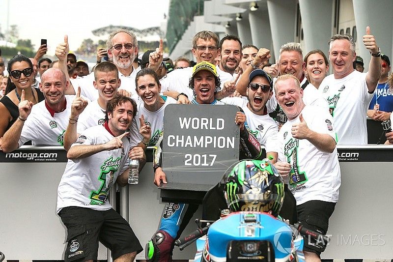 Tercer lugar y camep&oacute;n, Franco Morbidelli, Marc VDS