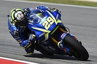Iannone, el más rápido; Dovizioso por delante de Márquez
