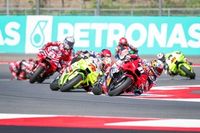 Acosta: "La moto se me ha hecho un poco cami&oacute;n, por m&aacute;s que frenaba no la paraba"