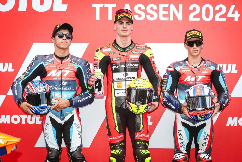 Fermin Aldeguer, SpeedUp Racing, Ai Ogura, MT Helmets MSI, Sergio Garcia, MT Helmets MSI