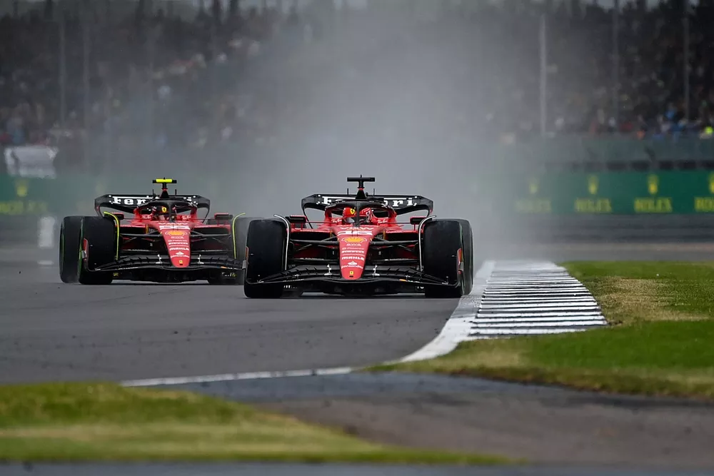 Charles Leclerc, Ferrari SF-23, Carlos Sainz, Ferrari SF-23
