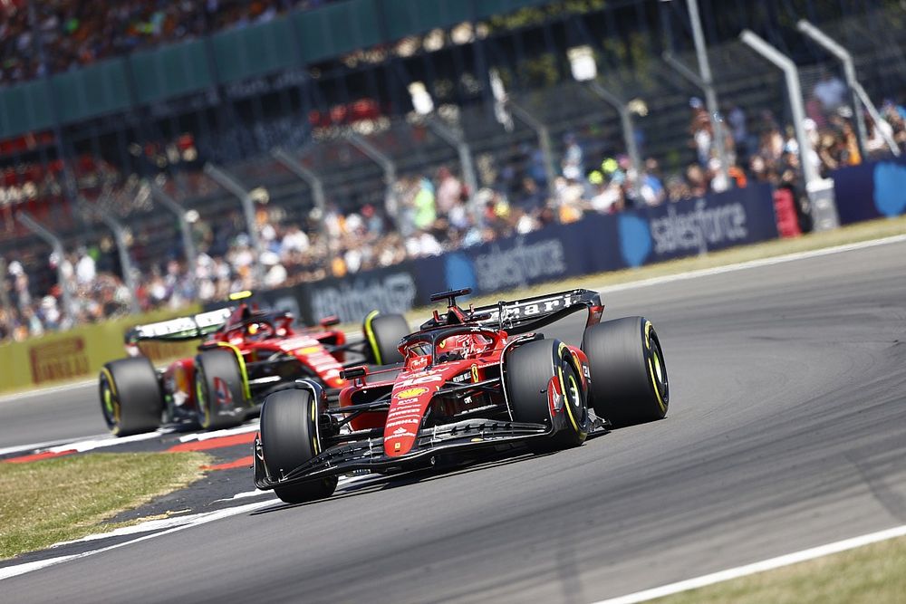 Charles Leclerc, Ferrari SF-23, Carlos Sainz, Ferrari SF-23
