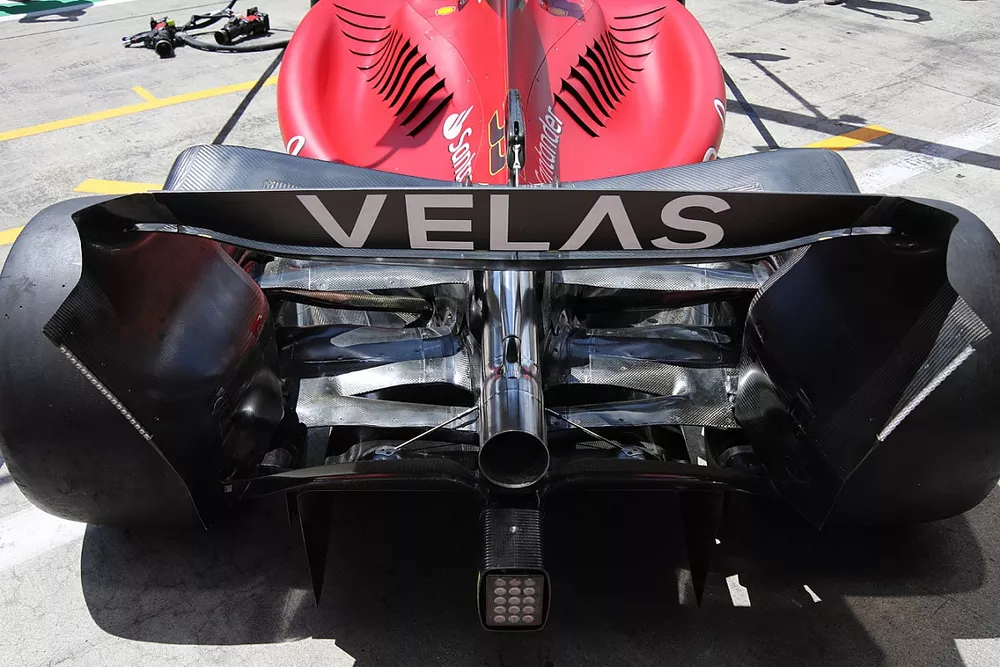 Ferrari F1-75 technical detail