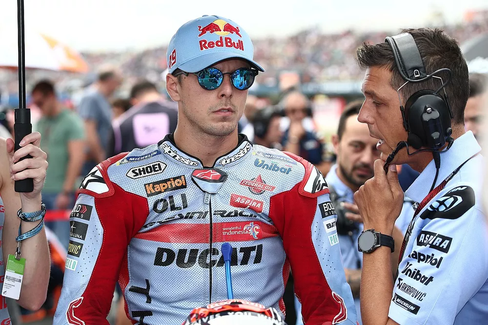 Fabio Di Giannantonio, Gresini Racing sur la grille