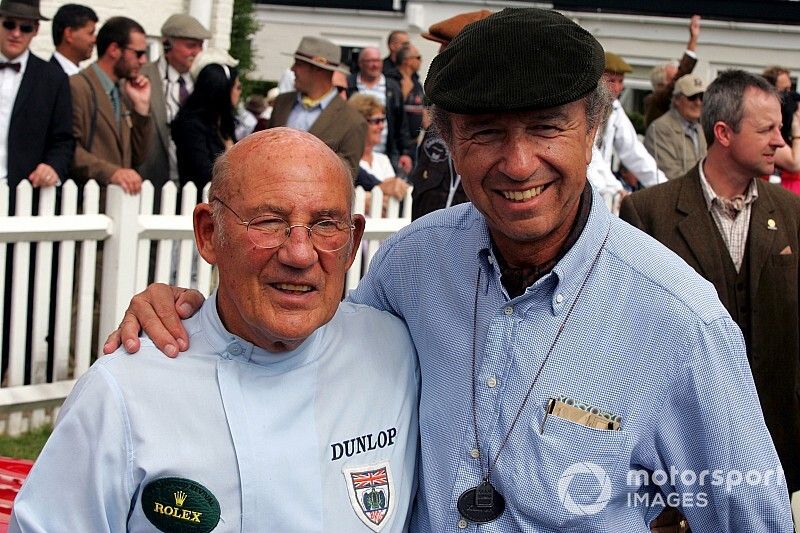 Sir Stirling Moss con Jo Ramírez