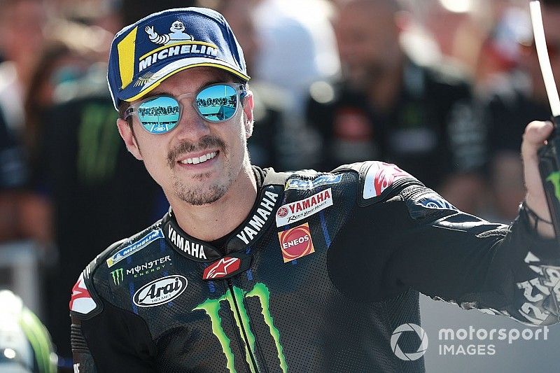 Ganador de la pole Maverick Vi&ntilde;ales, Yamaha Factory Racing
