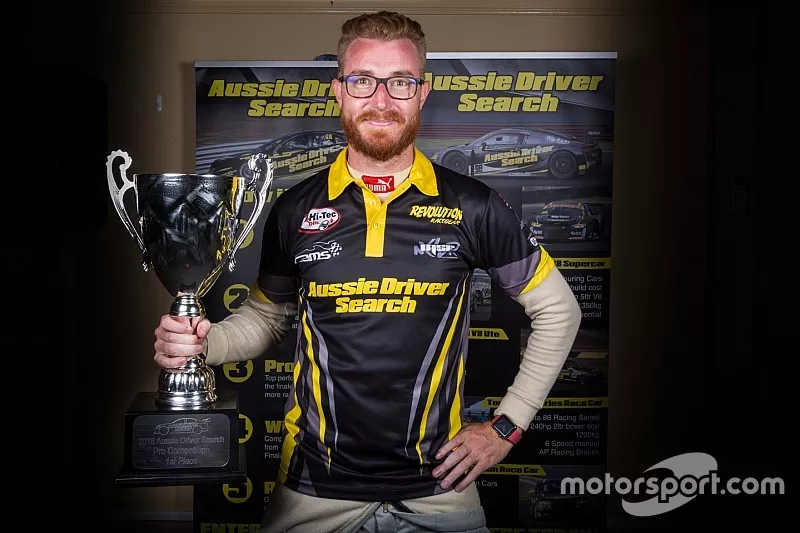 Matt Powers, winner of the Aussie Driver Search