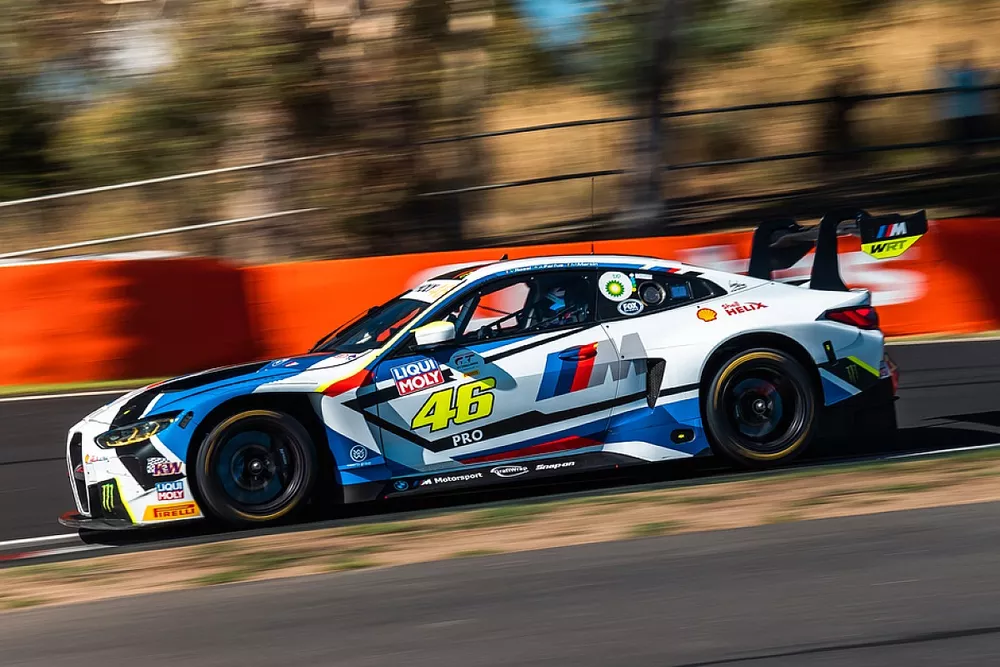 #46 Team WRT, BMW M4 GT3: Valentino Rossi, Augusto Farfus, Maxime Martin